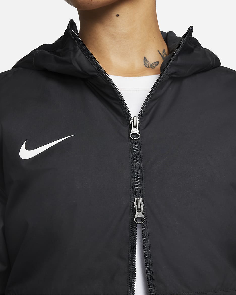 Nike grey polyester terry jacket hotsell